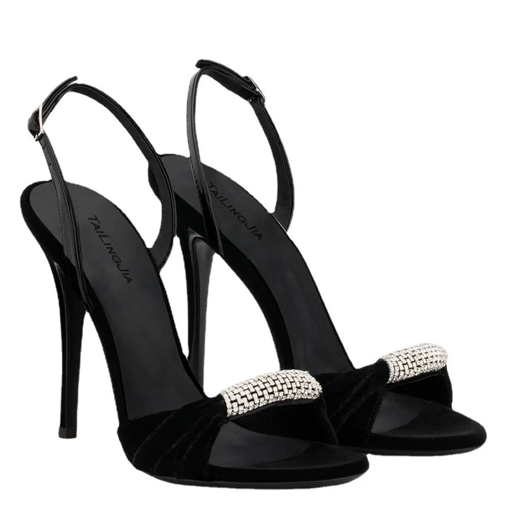 Stefania Rhinestone Stilettos