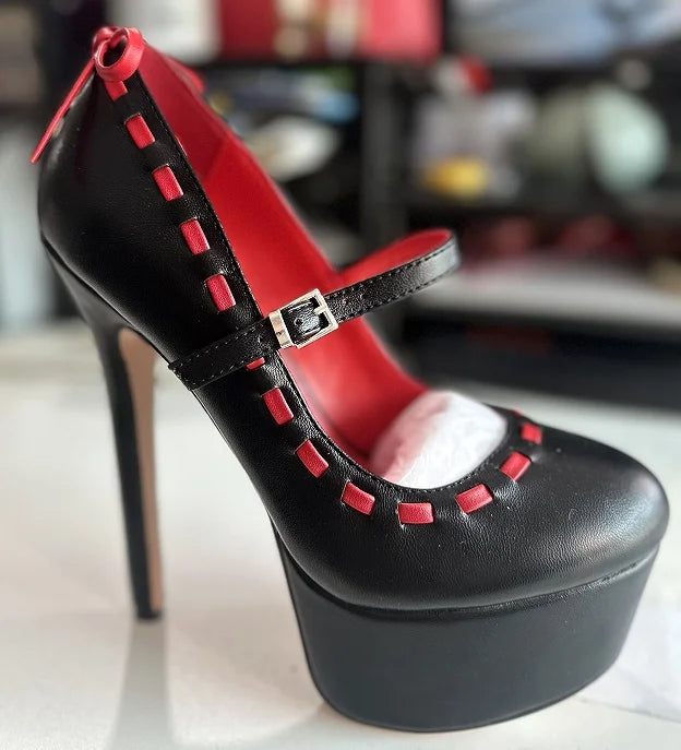 Merletti Whipstitch Platforms