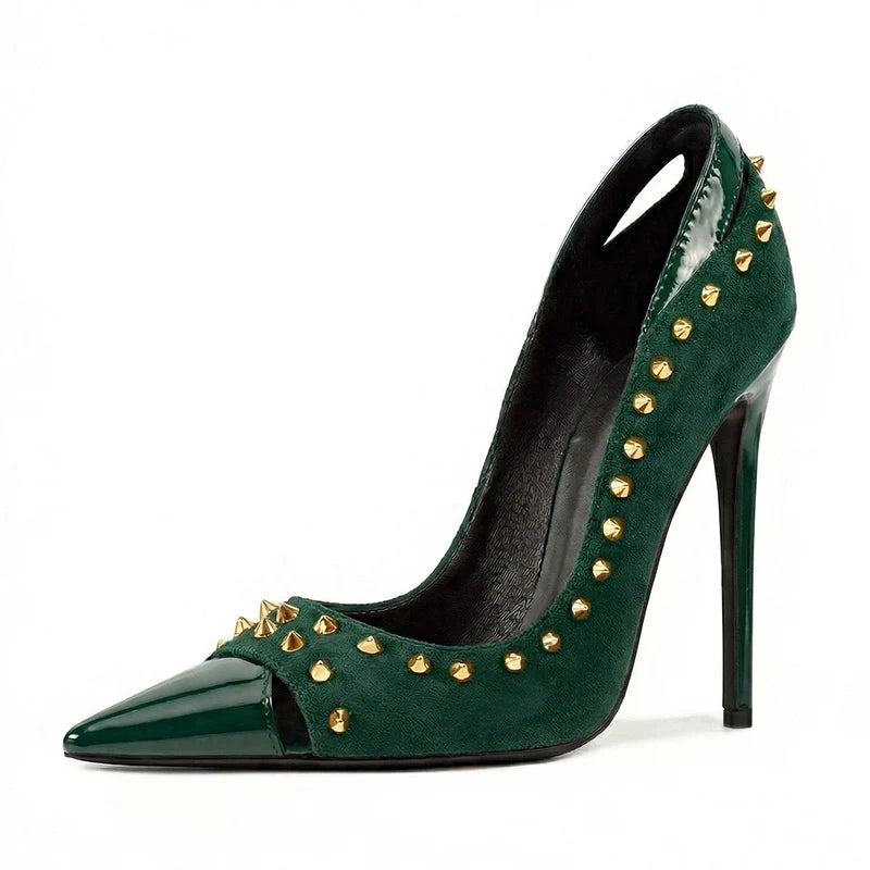 Borchietta Studded Stilettos