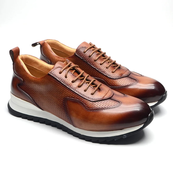 Lucano Leather Oxford Sneakers