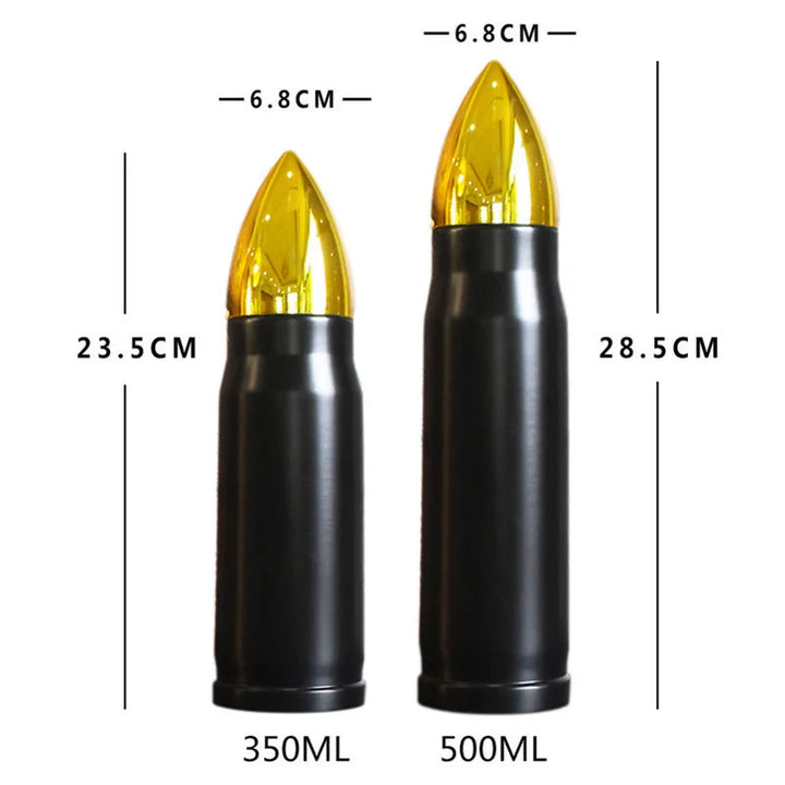 Caliber Bullet Thermos Bottle