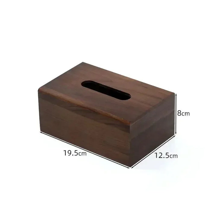 Noce Walnut Tissue Box