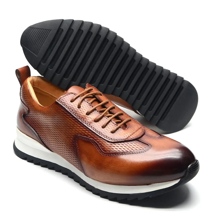 Lucano Leather Oxford Sneakers