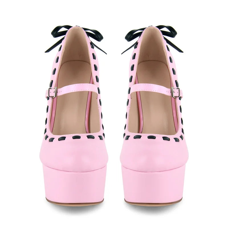 Merletti Whipstitch Platforms
