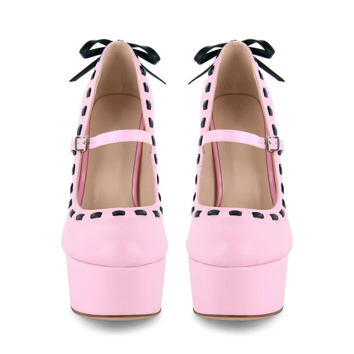 Merletti Whipstitch Platforms