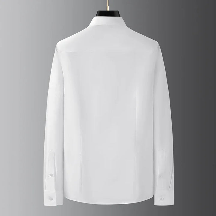 Tricolore Ribbon Dress Shirt