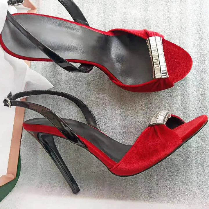 Stefania Rhinestone Stilettos