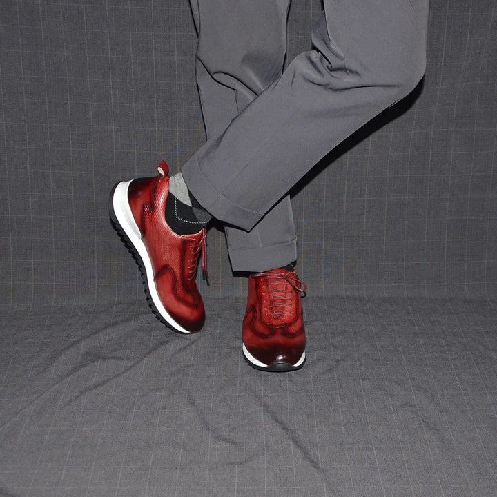 Lucano Leather Oxford Sneakers