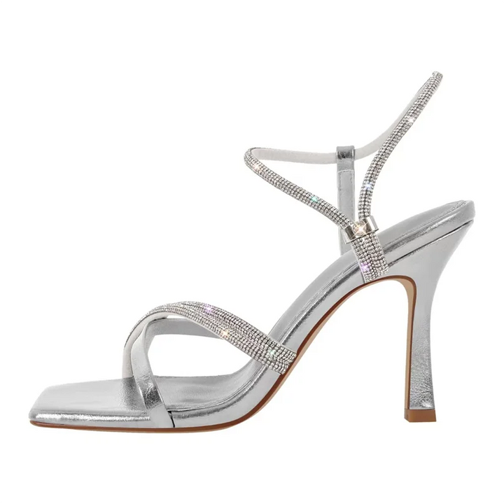 Brillante Crystal Strappy Sandals