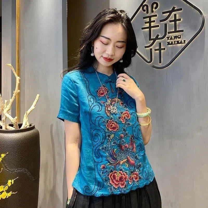 Fenice Phoenix Embroidered Vest
