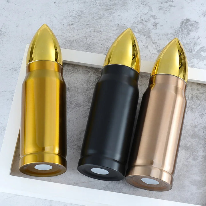 Caliber Bullet Thermos Bottle
