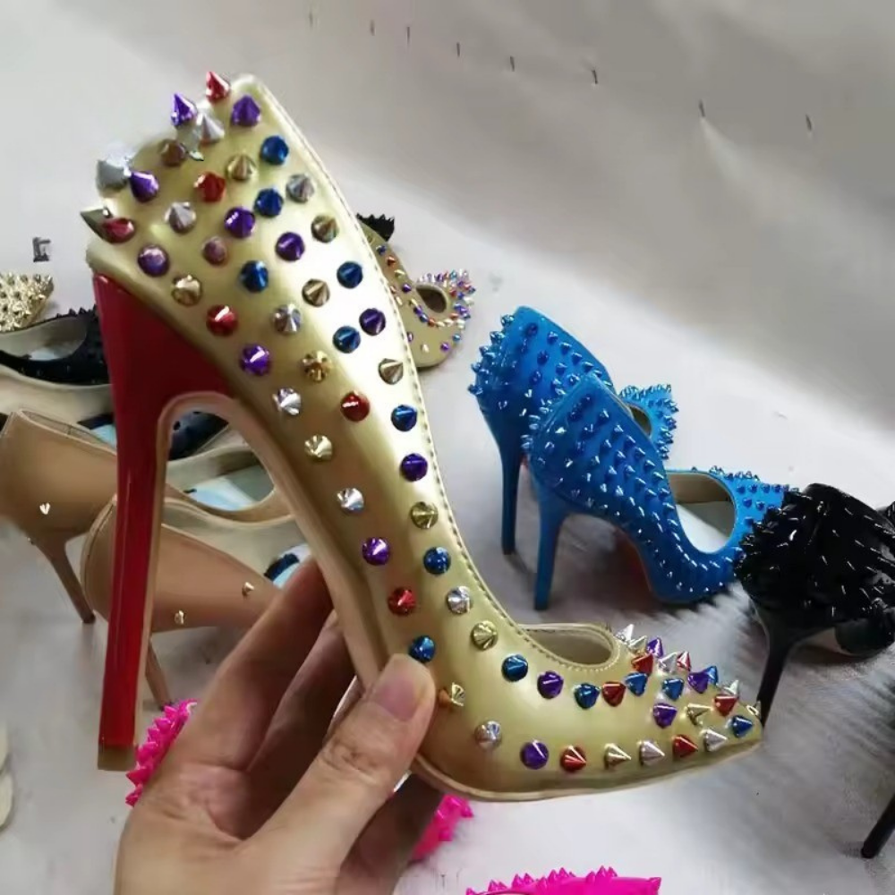 Sultana Spiked Stilettos