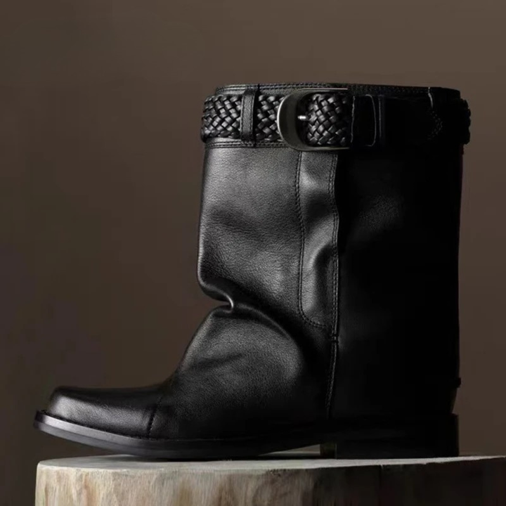 Saddler Woven Belt Boots