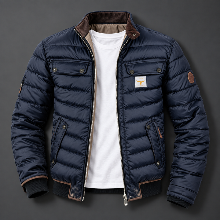 Wrangler Quilted Zip Jacket