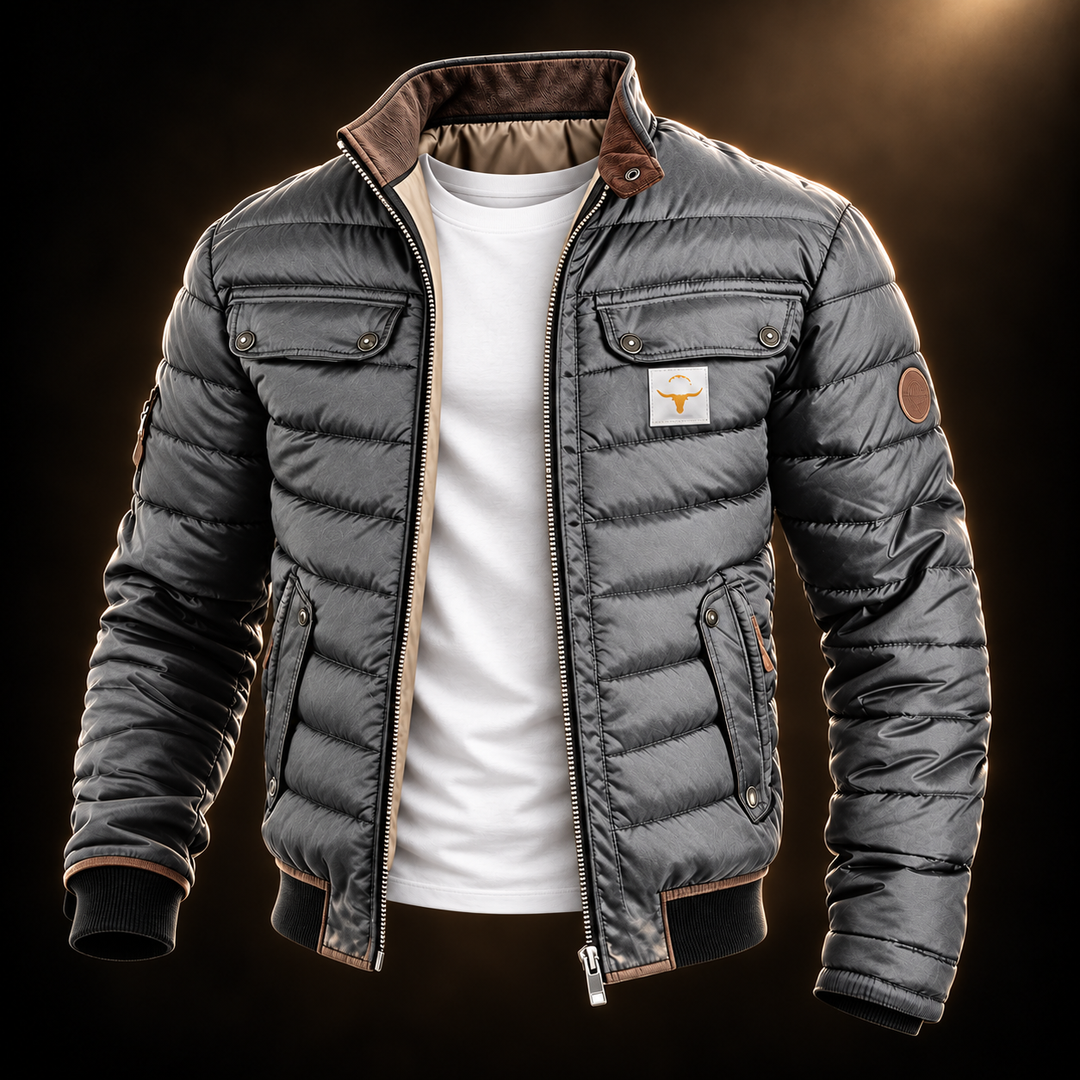 Wrangler Quilted Zip Jacket