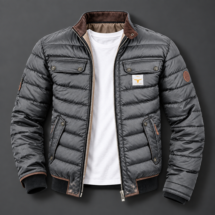 Wrangler Quilted Zip Jacket