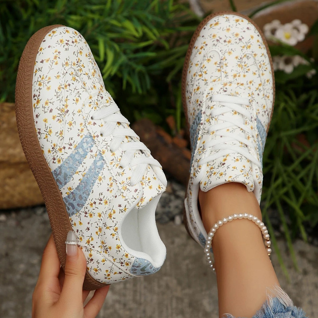 Ditsy Meadow Sneakers