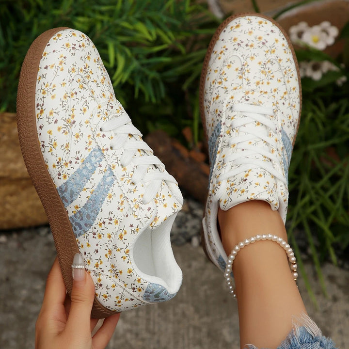 Ditsy Meadow Sneakers