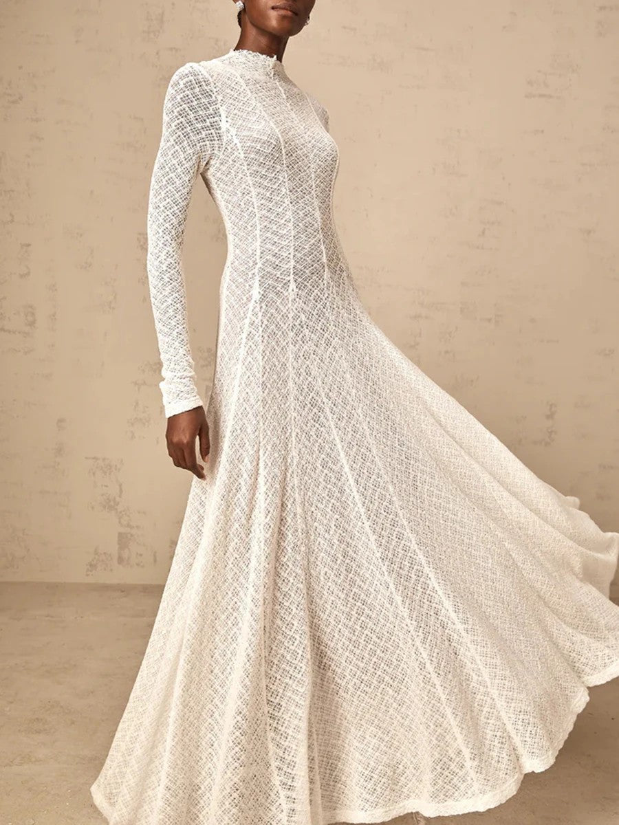 Nocturne Lace Maxi Dress