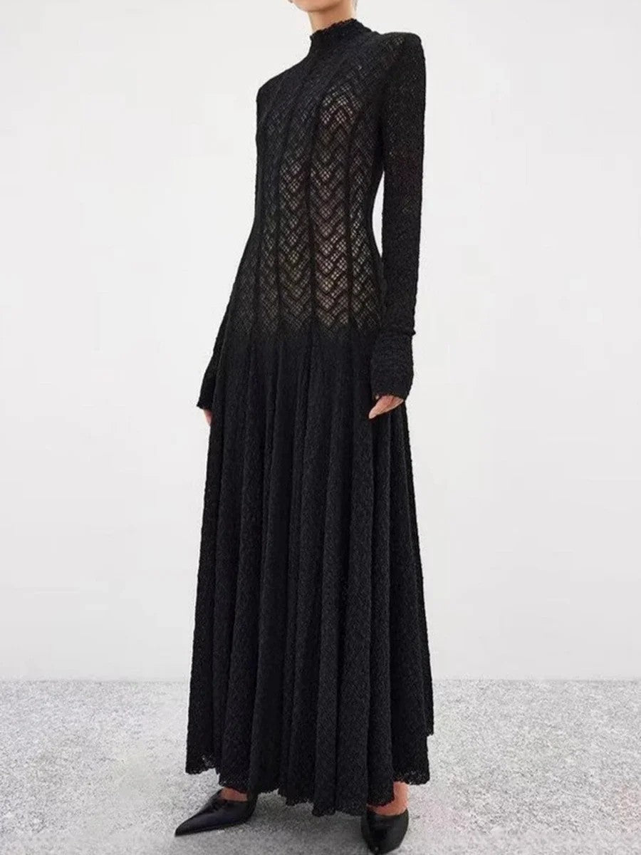 Nocturne Lace Maxi Dress