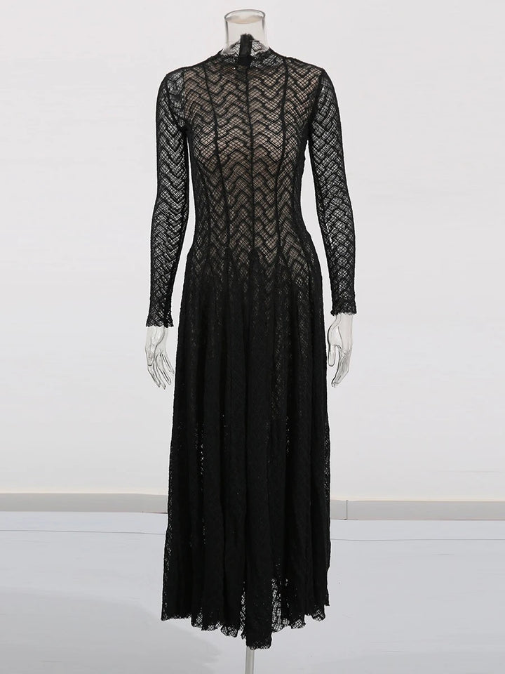 Nocturne Lace Maxi Dress