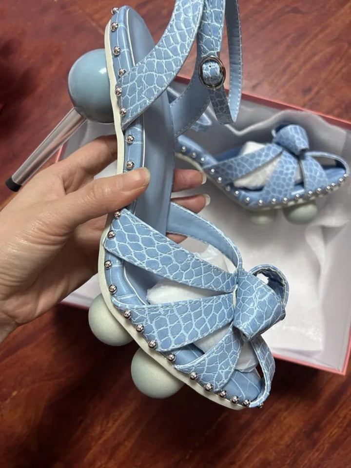 Orbit Bauble Stiletto Sandals