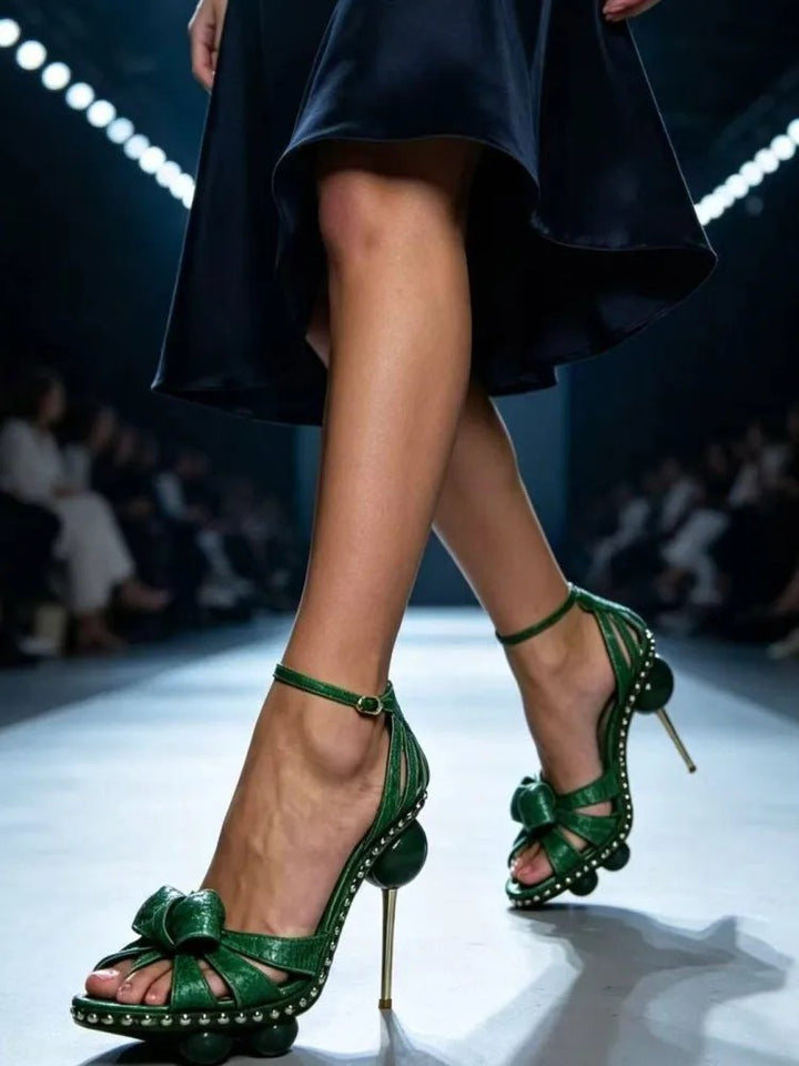 Orbit Bauble Stiletto Sandals