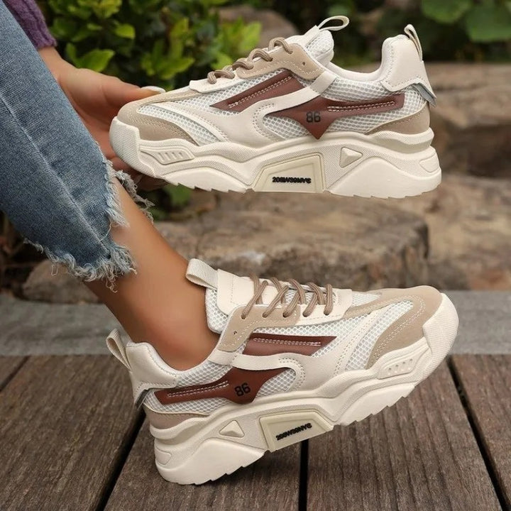 Corsara Mesh Platform Sneakers