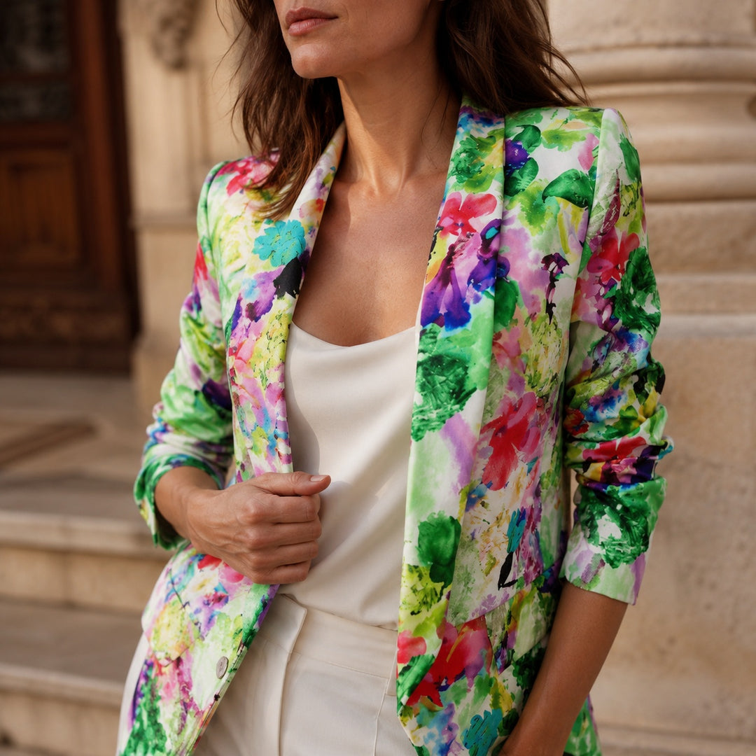 Acquerello Floral Blazer — ce_aub_01