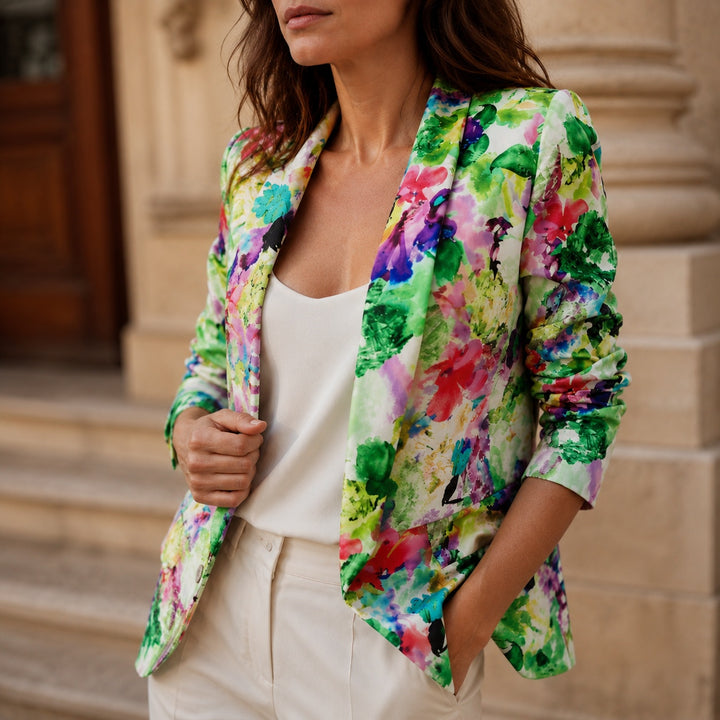 Acquerello Floral Blazer — ce_aub_01