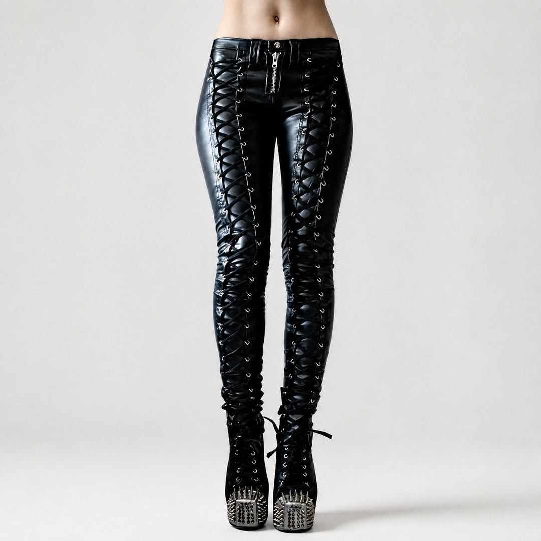 Allacciata Lace-Up Skinny Pants — ce_pivot_front_01