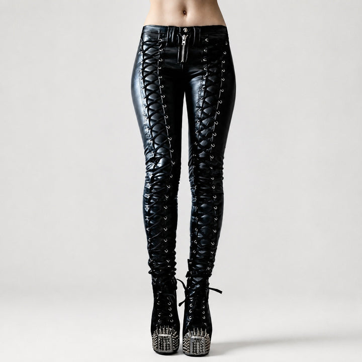 Allacciata Lace-Up Skinny Pants — ce_pivot_front_01