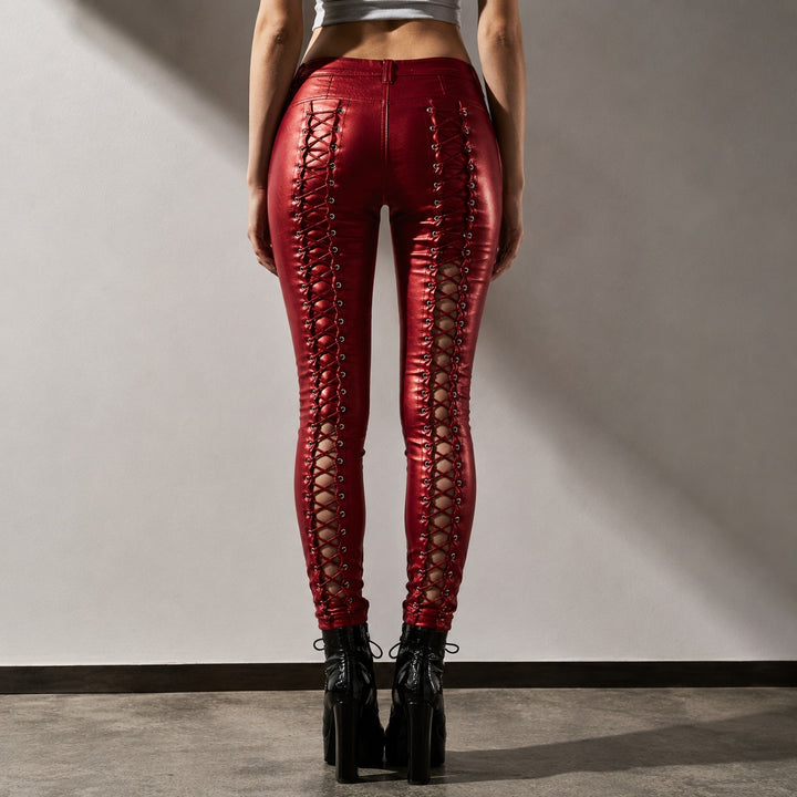 Allacciata Lace-Up Skinny Pants — ce_pivot_back_01
