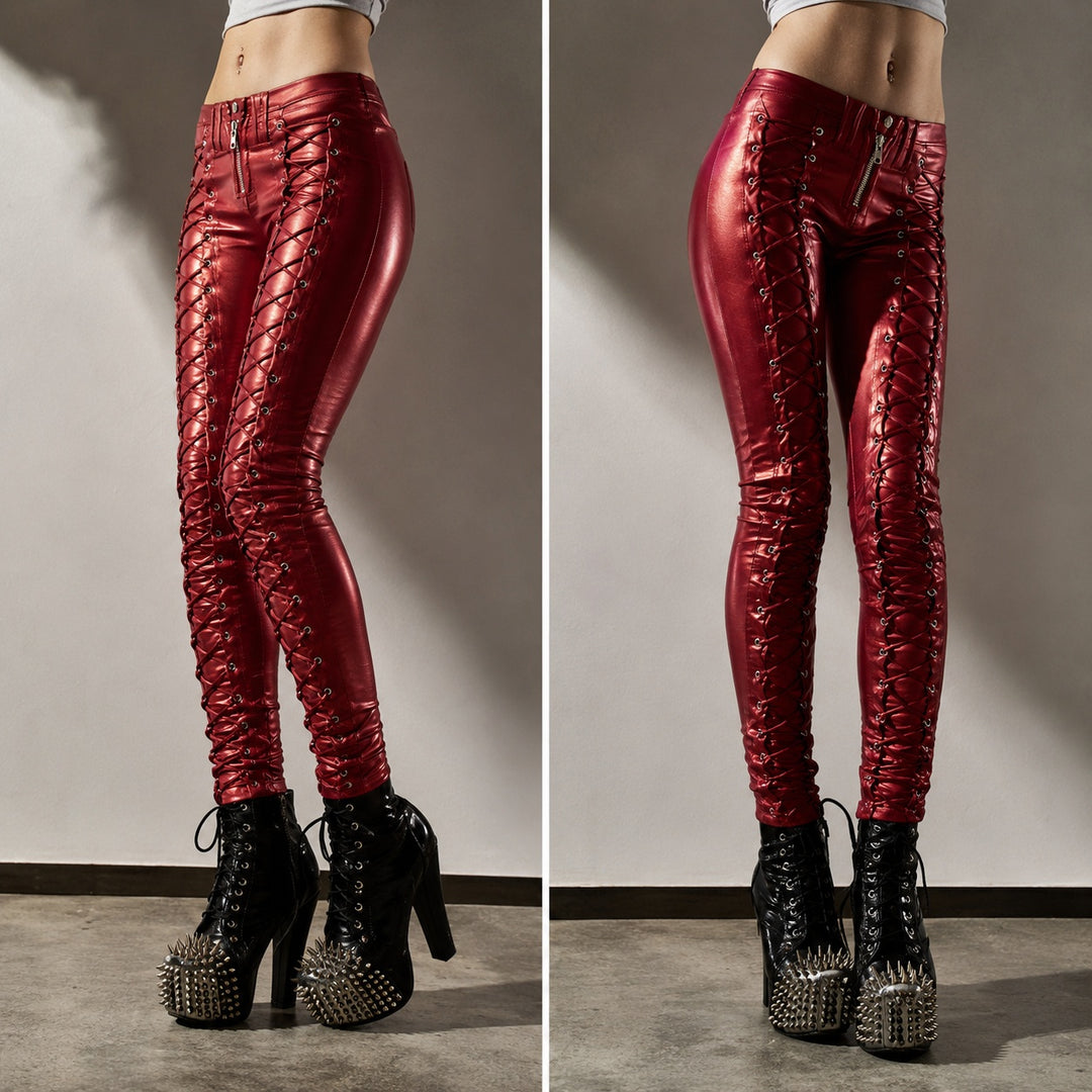 Allacciata Lace-Up Skinny Pants — ce_pivot_side_01