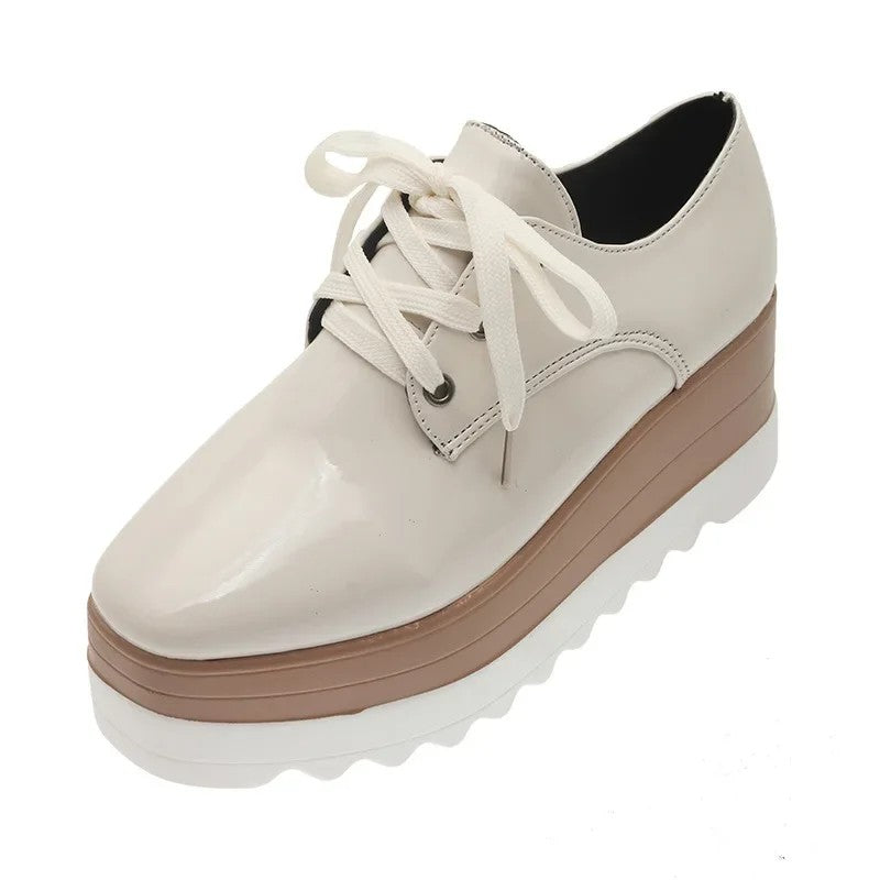 Lacca Glossy Platform Sneakers