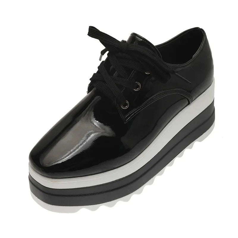 Lacca Glossy Platform Sneakers
