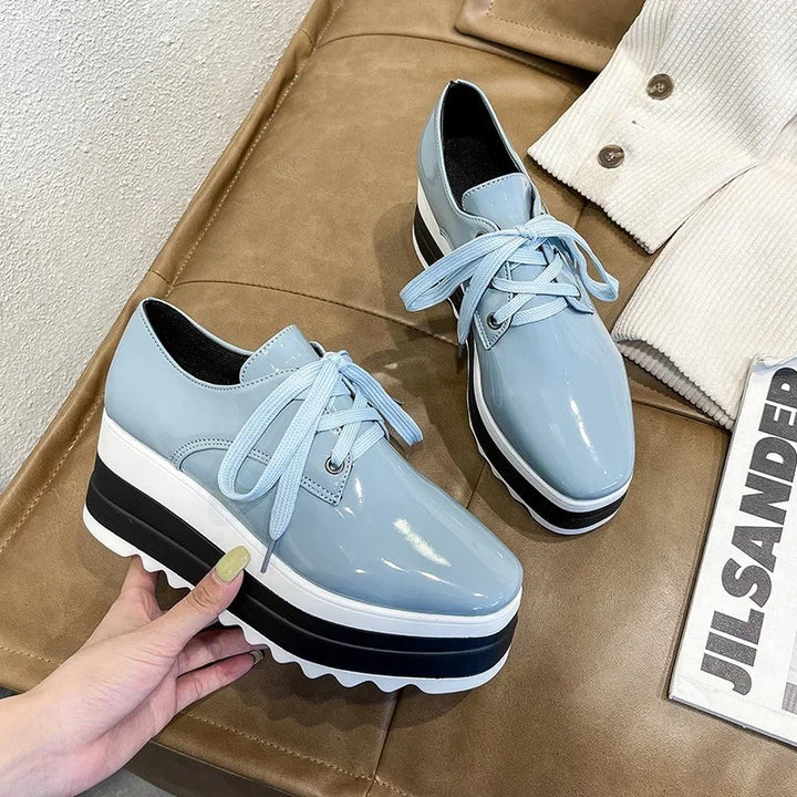 Lacca Glossy Platform Sneakers