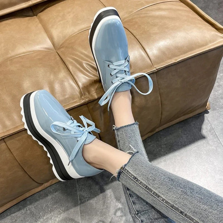 Lacca Glossy Platform Sneakers