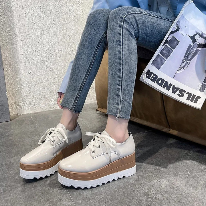 Lacca Glossy Platform Sneakers