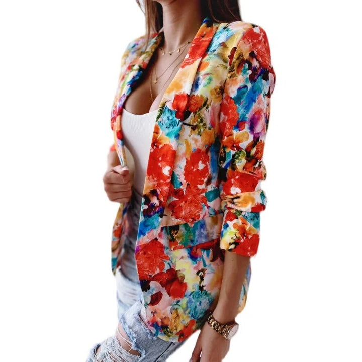 Acquerello Floral Blazer