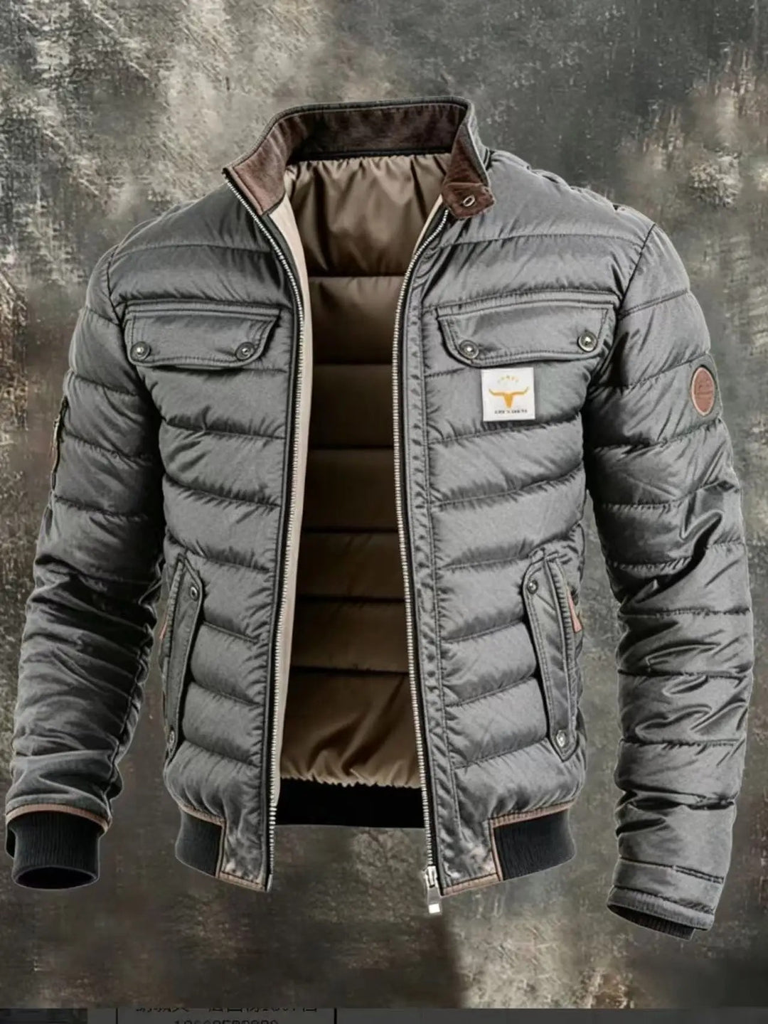 Wrangler Quilted Zip Jacket