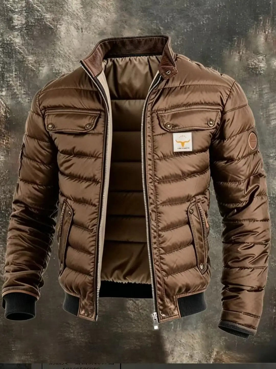 Wrangler Quilted Zip Jacket