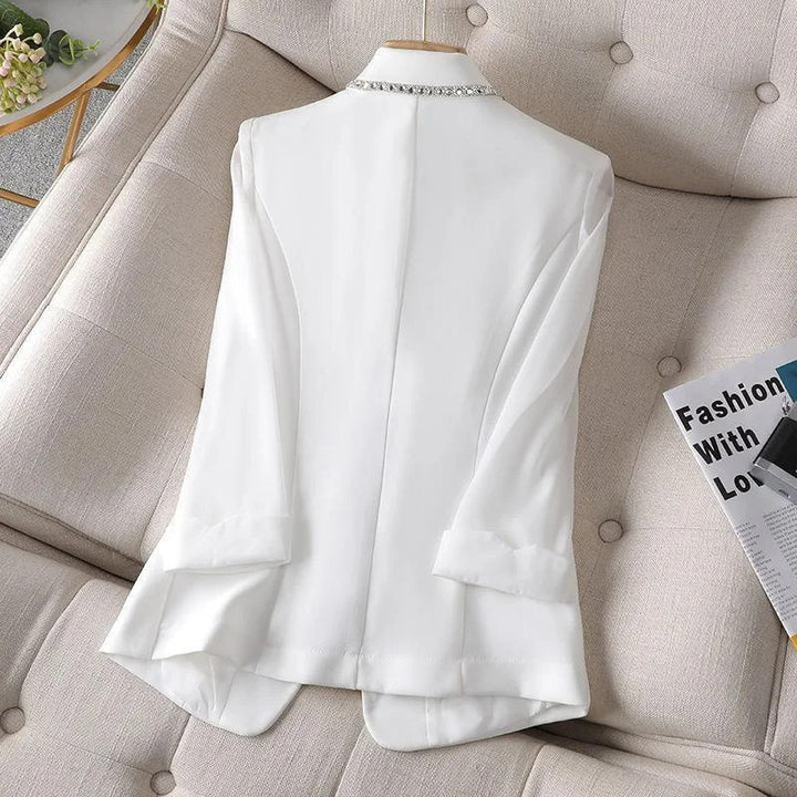 Lumiere Crystal-Trim Blazer