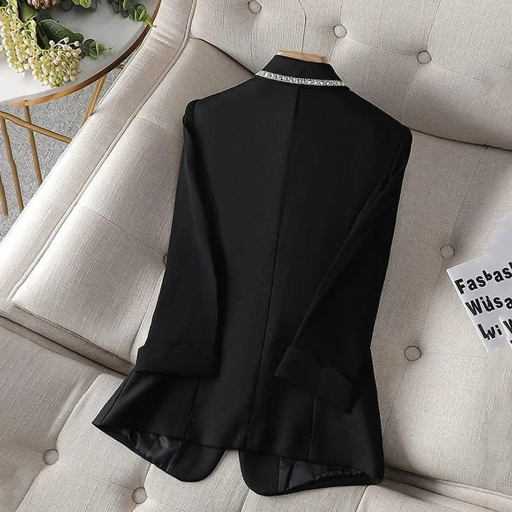 Lumiere Crystal-Trim Blazer