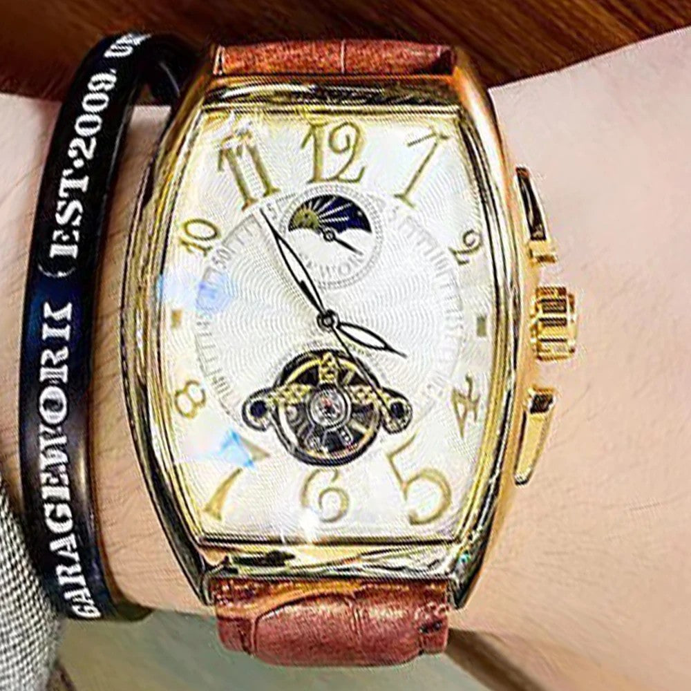 Barrel Tourbillon Automatic Watch