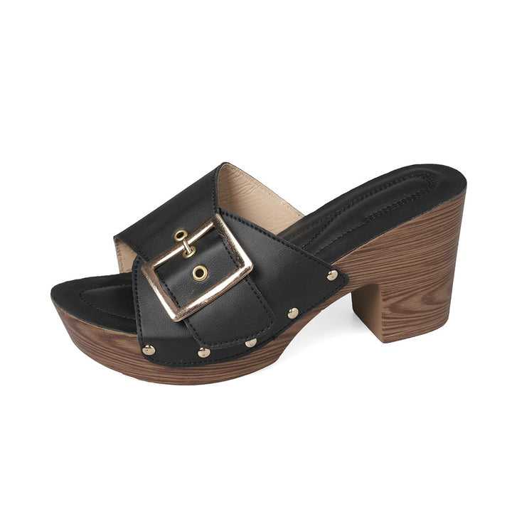 Marquesa Buckle Clogs
