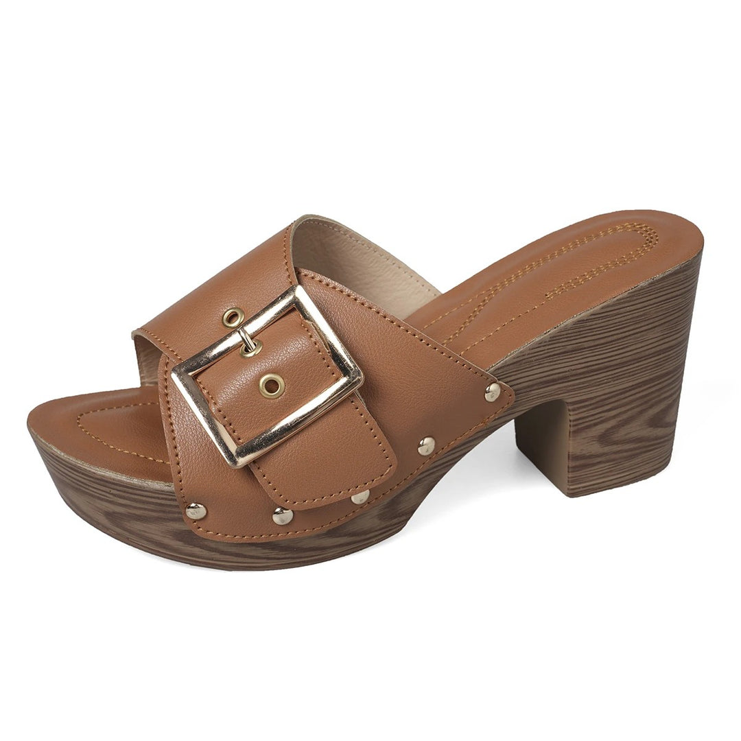 Marquesa Buckle Clogs