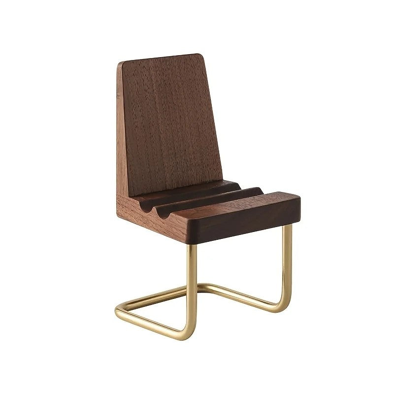 Woodworks Chair Phone Stand