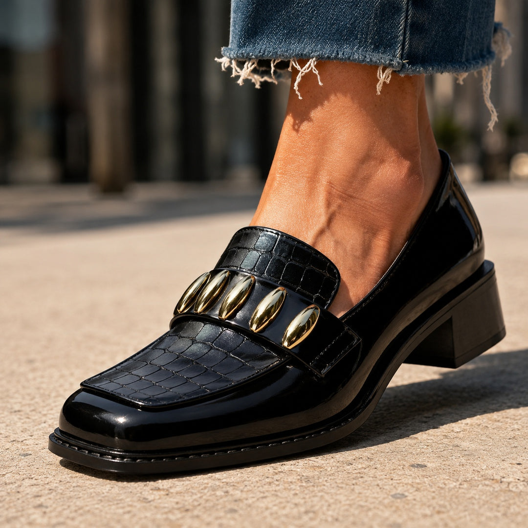 Bardot Buckle Loafers — ce_brooklyn_s2_01