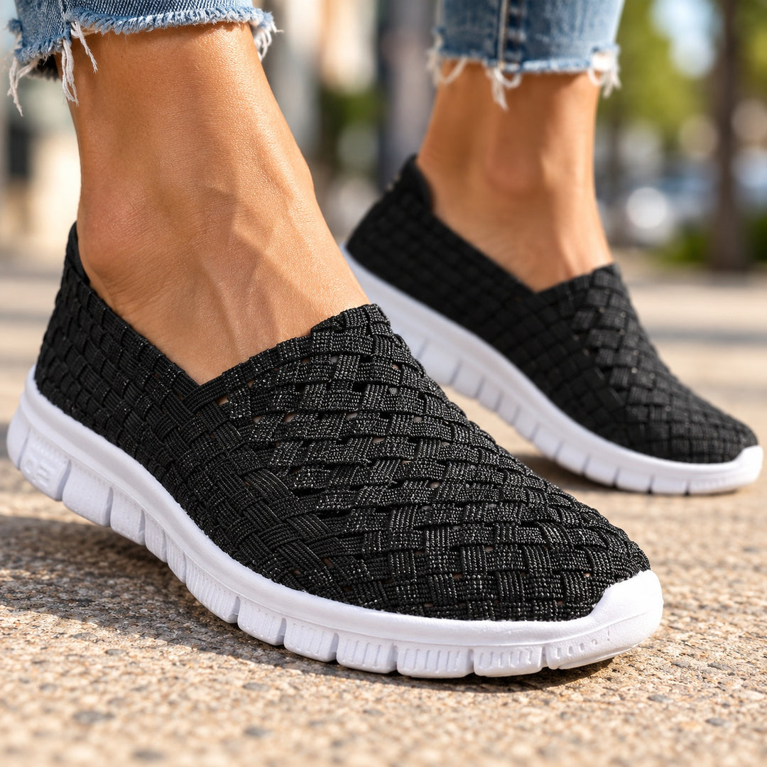 Basket Woven Slip-On Sneakers — ce_brooklyn_s1_01